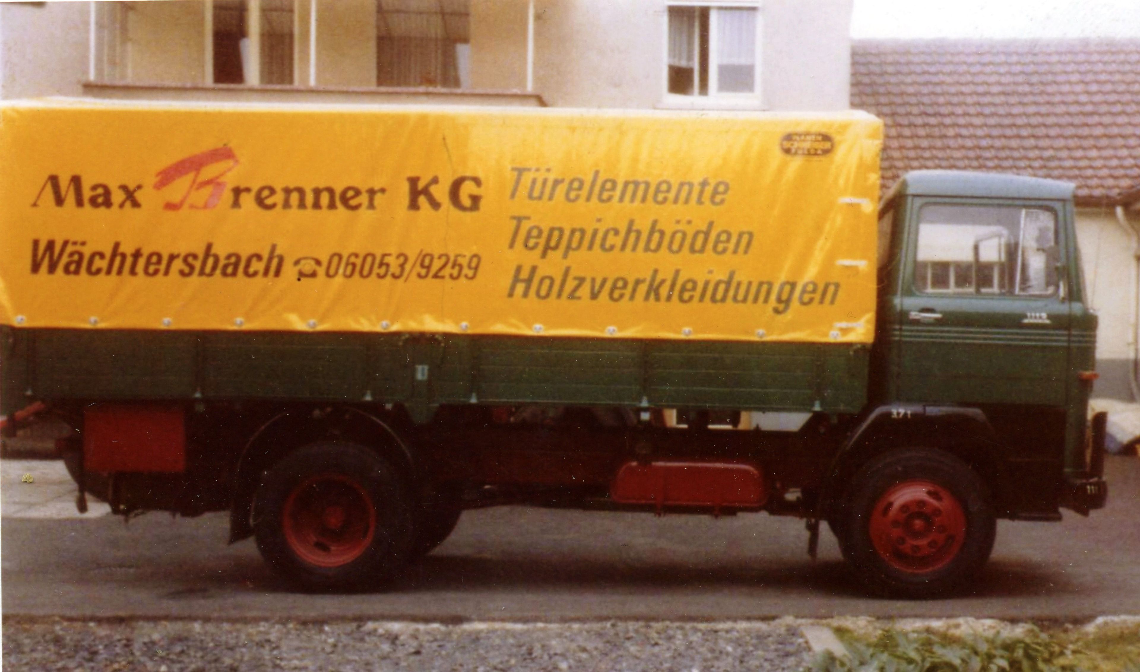 Firmen LKW der Max Brenner KG Wächtersbach